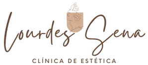 logotipo cabeçalho estética Lourdes sena