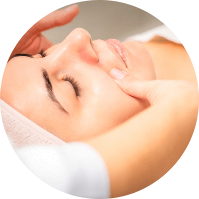 drenagem linfática facial
